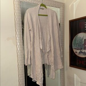 Barefoot Dreams Bamboo Chic Lite Elegant Cream Women's Sweater